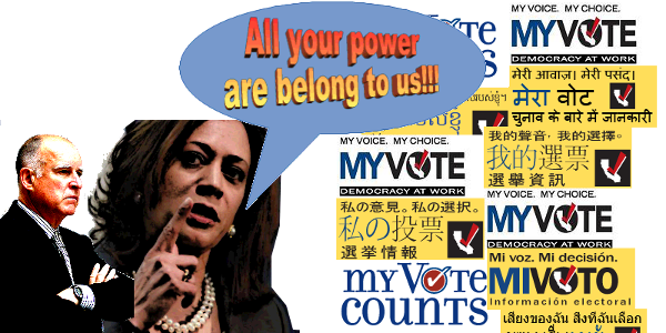 State officials stealing political power